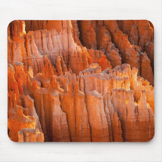 FelsenHoodoos im Morgen-Licht Mousepad (Vorne)