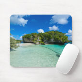 Felseninsel am Strand Mousepad (Mit Mouse)