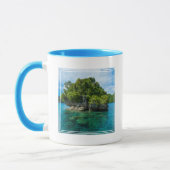 Felseninsel auf den Felsen Tasse (Links)