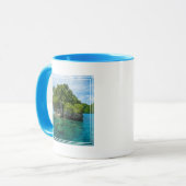 Felseninsel auf den Felsen Tasse (Vorderseite Links)