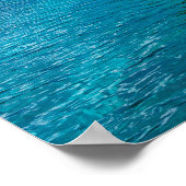 Felseninsel auf den Rock Islands Poster (Ecke)