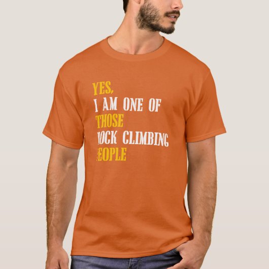 Felsenkletter-Menschen Mädchen T-Shirt (Vorderseite)