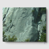 Felsenkletterer am El Capitan Gästebuch (Rückseite)