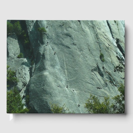 Felsenkletterer am El Capitan Gästebuch (Vorderseite)