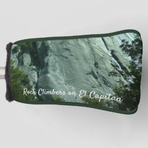 Felsenkletterer an El Capitan Golf Headcover