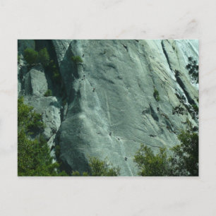 Felsenkletterer an El Capitan Postkarte