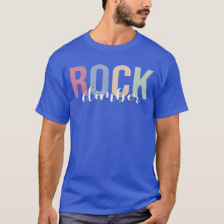 Felsenkletterer Felsenklettern Bouldern Junge T-Shirt