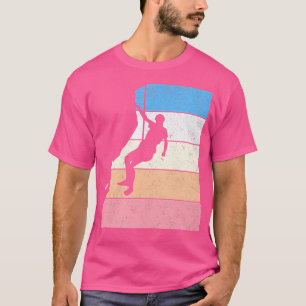 Felsenkletterer-Kostüm Bouldering Vintage Berg C T-Shirt