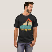 Felsenklettern Bergsteiger Felsenklettern Klettern T-Shirt (Vorne ganz)