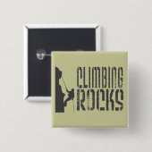 Felsenklettern Button (Vorne & Hinten)