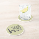 Felsenklettern Getränkeuntersetzer (Seite)