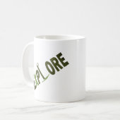 Felsenklettern Kaffeetasse (Vorderseite Links)