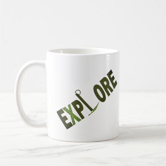Felsenklettern Kaffeetasse (Links)