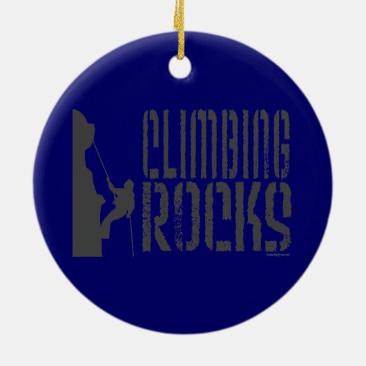 Felsenklettern Keramikornament (Hinten)