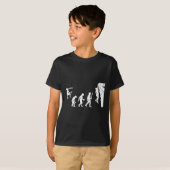 Felsenklettern Kletterer Evolution Bouldern T-Shirt (Vorne ganz)