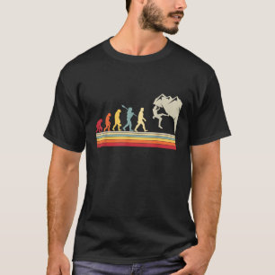 Felsenklettern Menschliche Evolution Vintage Klett T-Shirt