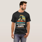 Felsenklettern mit Katzen vintage T-Shirt (Vorne ganz)