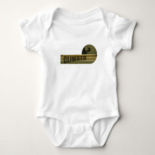Felsenklettern Vintage-Kletterer Baby Strampler