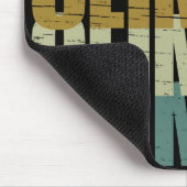 Felsenklettern Vintage-Kletterer Mousepad (Ecke)