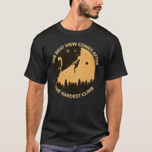 Felsenklettern Wandern Bergsteiger Männer Frauen K T-Shirt