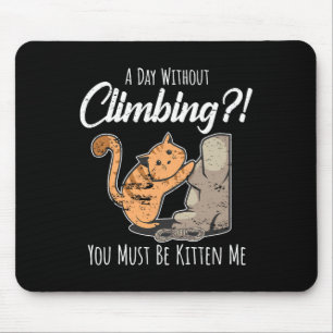 Felsenkletternder Bergsteiger Cragsman Bouldern Mousepad