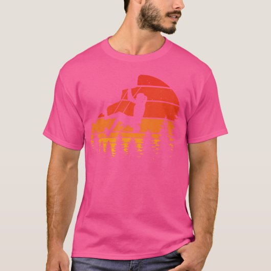 Felsenkletternder Bergsteiger T-Shirt (Vorderseite)
