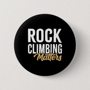 Felsenkletterprobleme Vintage-Felskletterer  Button