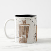 Felsenkunst, Utah Zweifarbige Tasse (Links)