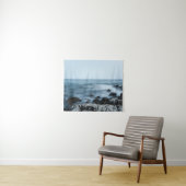 Felsenküste mit wenig Wasser Wandteppich (Beispiel (Horizontal))