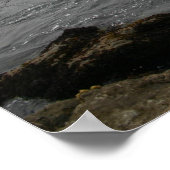 Felsenküste Poster (Ecke)