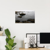 Felsenküste Poster (Heimbüro)