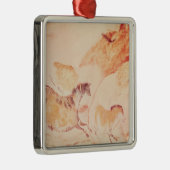 Felsenmalerei der Pferde, c.17000 BC Ornament Aus Metall (Rechts)