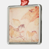 Felsenmalerei der Pferde, c.17000 BC Ornament Aus Metall (Links)