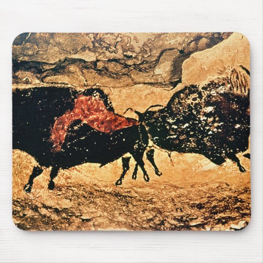 Felsenmalerei des Bisons, c.17000 BC Mousepad (Vorne)