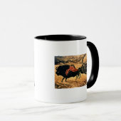 Felsenmalerei des Bisons, c.17000 BC Tasse (VorderseiteRechts)