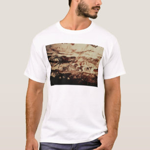 Felsenmalerei einer Springenkuh T-Shirt
