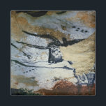 Felsenmalerei eines Stiers mit langen Hörnern Magnet<br><div class="desc">Felsmalerei eines Stiers mit langen Hörnern,  die Bullenhalle,  um 1700 v. Chr.,  im Tal der Könige,  Thebes,  Ägypten.</div>