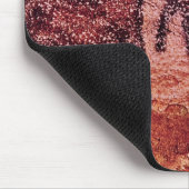 Felsenmalerei von tarpans, c.17000 BC Mousepad (Ecke)