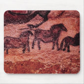 Felsenmalerei von tarpans, c.17000 BC Mousepad (Vorne)