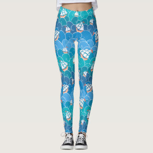 Felsenmeer-Muster Leggings