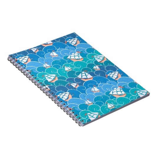 Felsenmeer-Muster Notizblock (Rechte Seite)