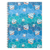 Felsenmeer-Muster Notizblock (Vorderseite)