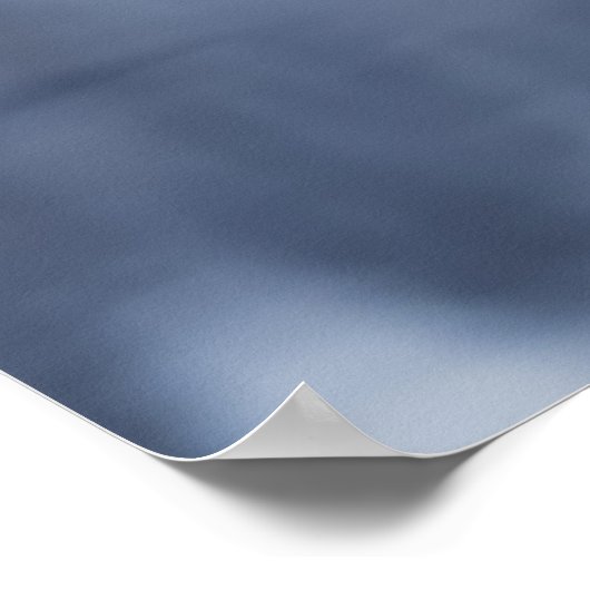 Felsenpfahlwald Ruhe Friedlich Poster (Ecke)