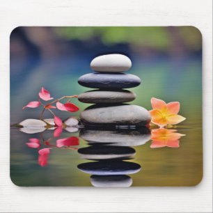 Felsenpflaster Wasser Ruhe Friedlich Mousepad