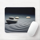 Felsenpflaster Wasser Ruhe Friedlich Mousepad (Mit Mouse)