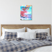 Felsenpool. Leinwanddruck (Insitu (Schlafzimmer))