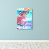 Felsenpool. Leinwanddruck (Insitu (Holzboden))