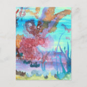 Felsenpool. Postkarte (Vorderseite)