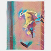 Felsensegel türkis, türkisblau, türkisblau fleecedecke (Vorderseite)