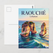 Felsentauben Libanon Postkarte (Vorne/Hinten)